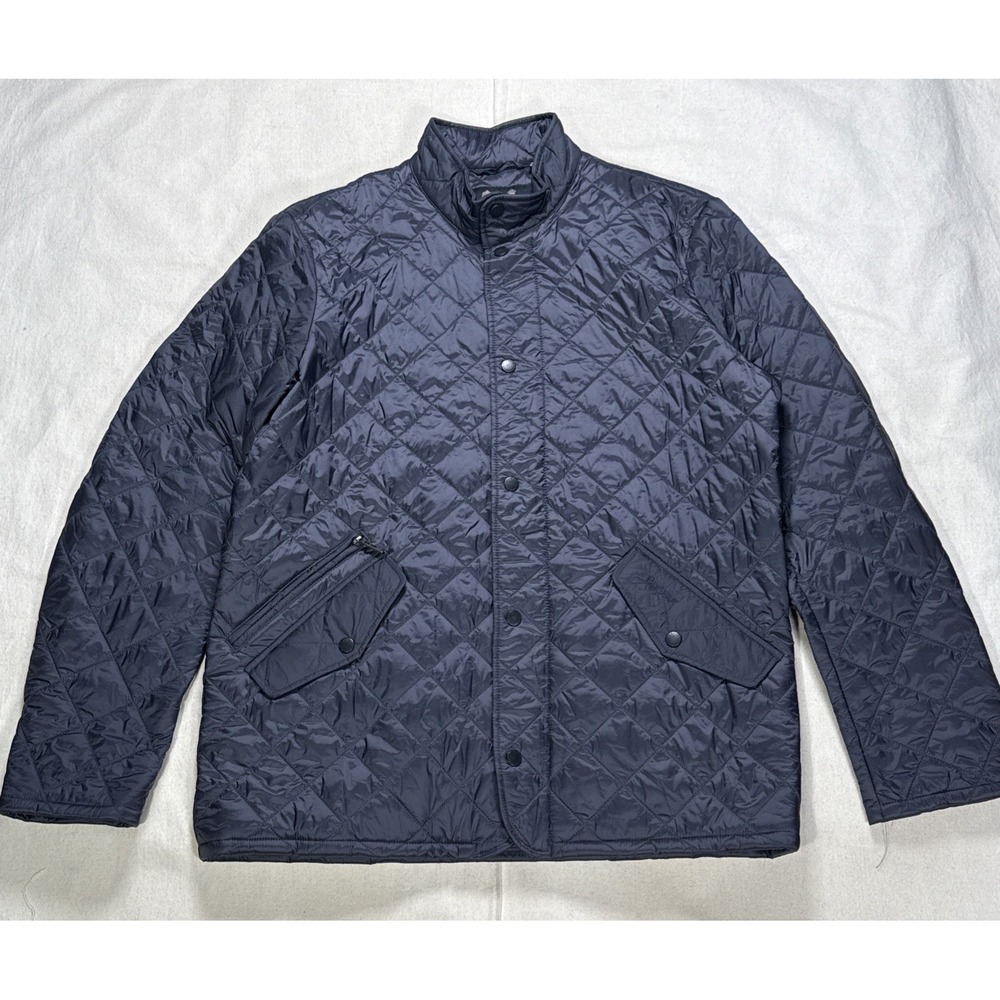 BARBOUR Womens Size Large Black Quilted Jacket Insulated NWOT